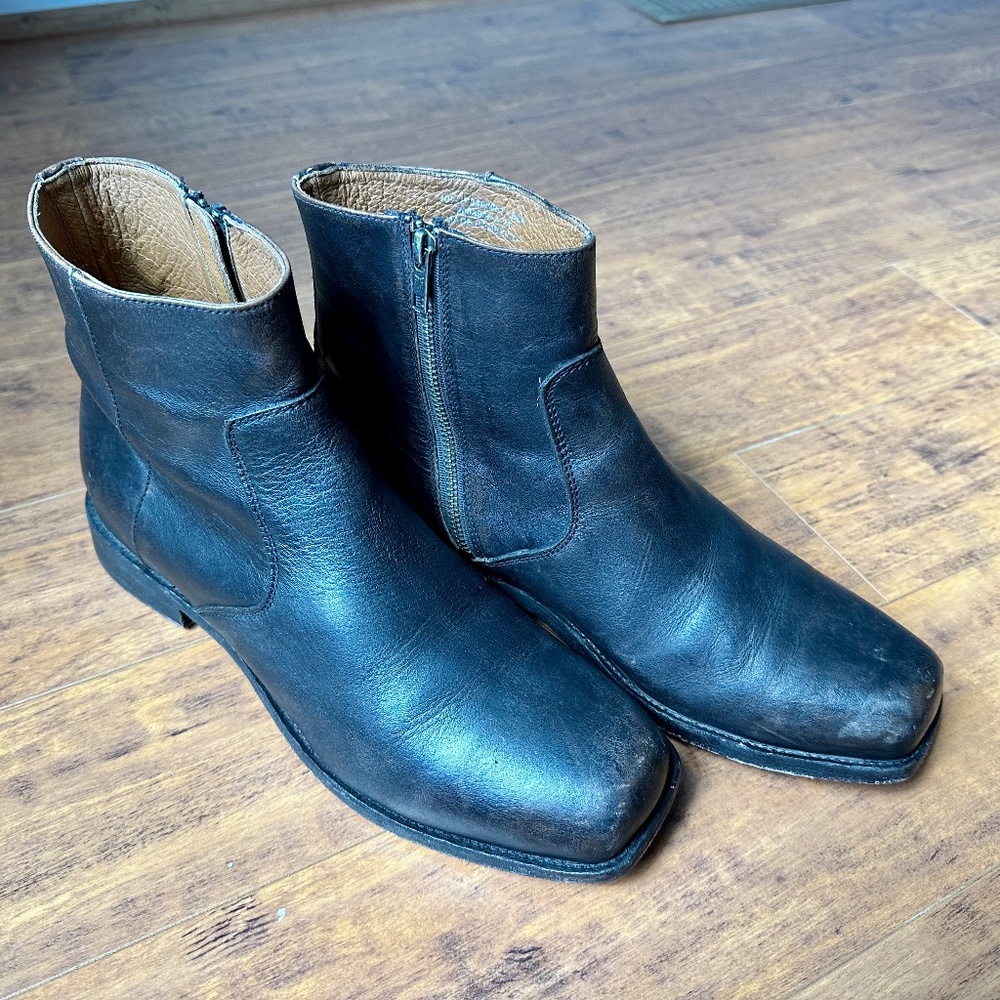 FRYE Rustic Smith Inside Zip Mens Size 10.5